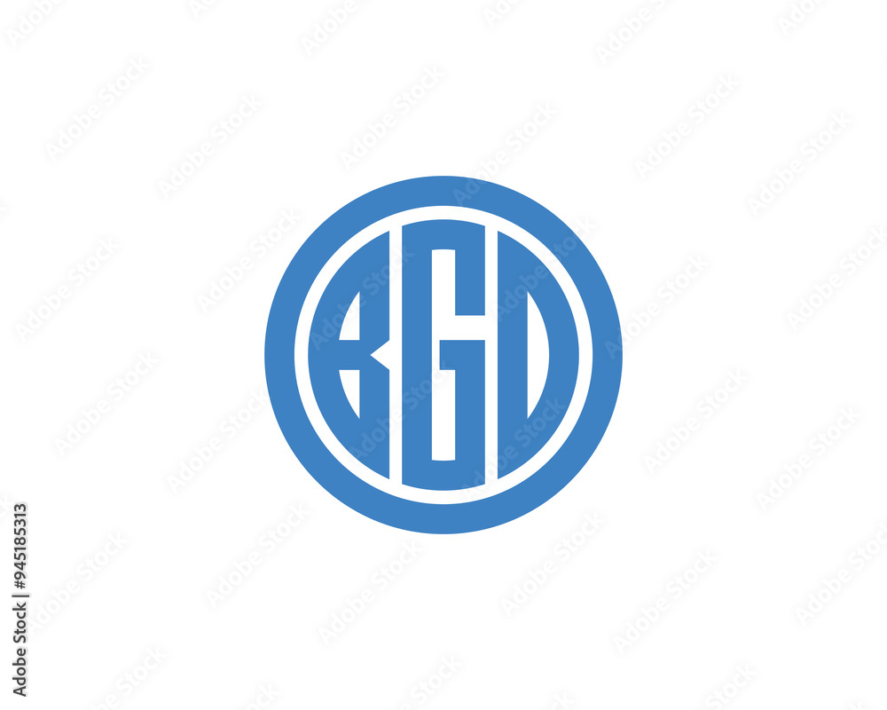 BGD logo design vector template. BGD BGD logo design vector template. BGD
