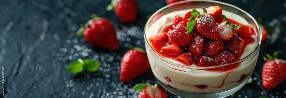 Delicious Strawberry Dessert Delicious Strawberry Dessert