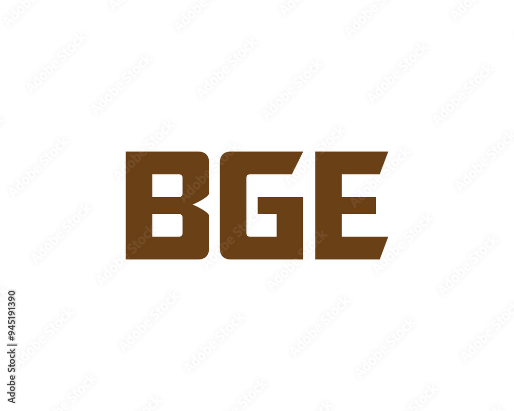 BGE logo design vector template. BGE BGE logo design vector template. BGE