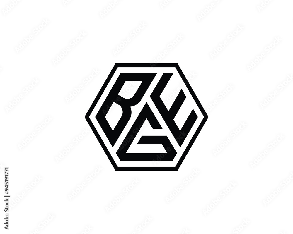 BGE logo design vector template. BGE BGE logo design vector template. BGE