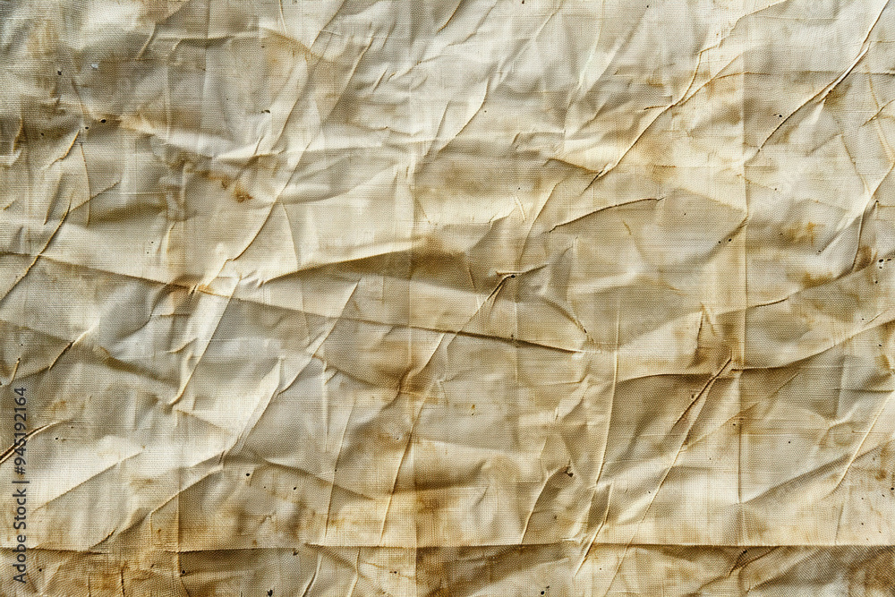 Beautiful texture old crumpled paper, design abstract background