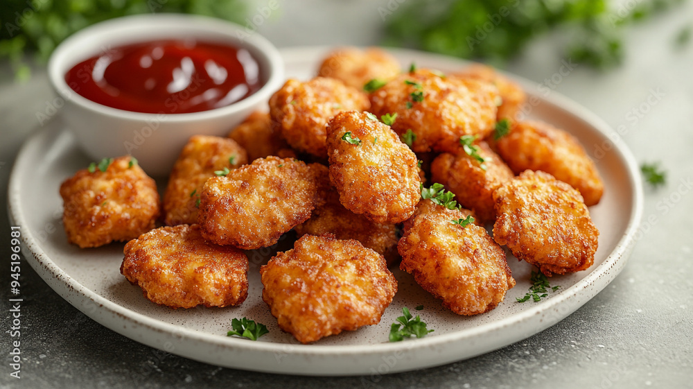 fried chicken nuggets fried chicken nuggets