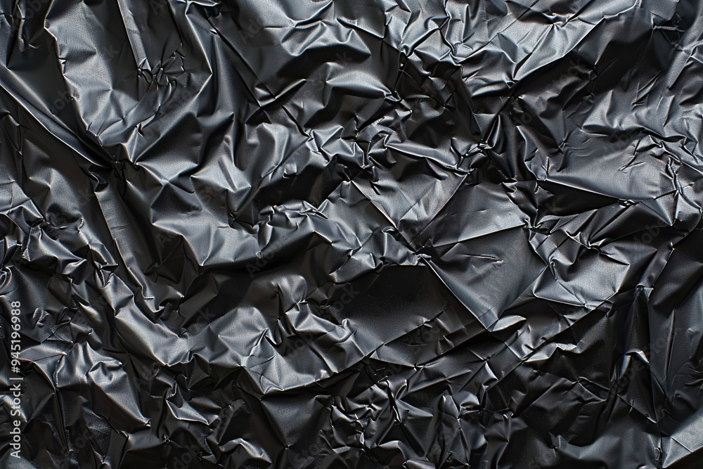 Generative ai on theme of beautiful texture metal creasy foil, design natural abstract background