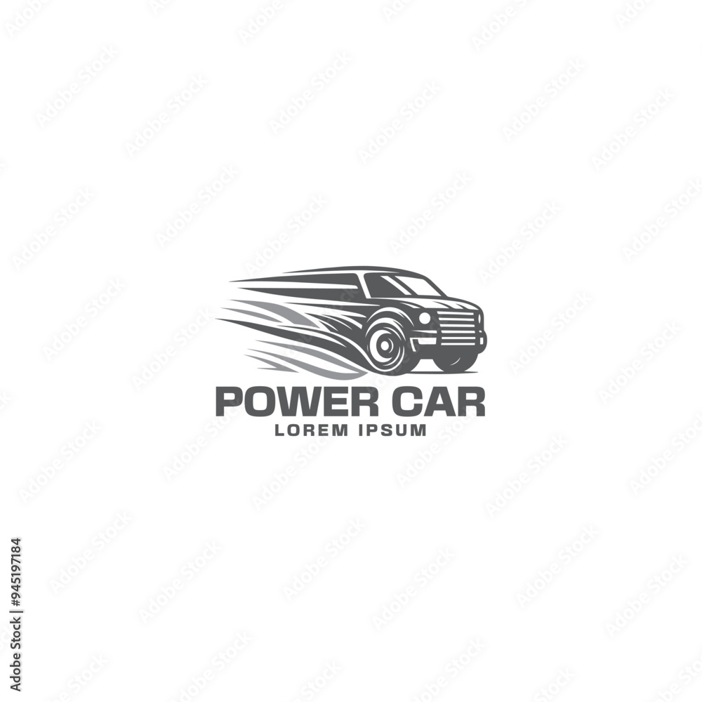 Fototapeta premium dynamic car logo, car rental logo, car company logo, car dealer logo vector eps 10