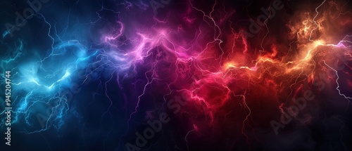 Electrifying Lightning Bolt Patterns - Dynamic Designs in High-Quality for Energetic Concepts