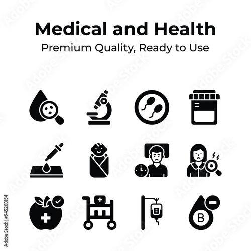 Grab this amazing icons set of medical and healthcare
