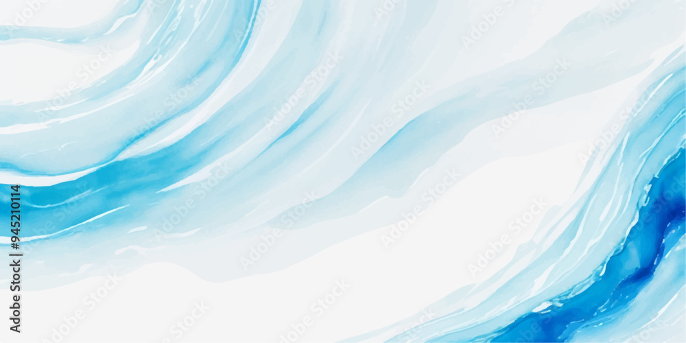 abstract soft blue and white abstract water color ocean wave texture background. Banner Graphic Resource as background for ocean wave and water wave abstract graphics	