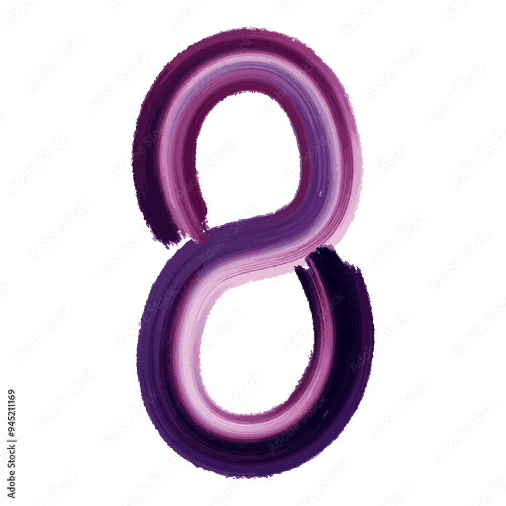 number 8 hand drawn eight letter number 8 hand drawn eight letter