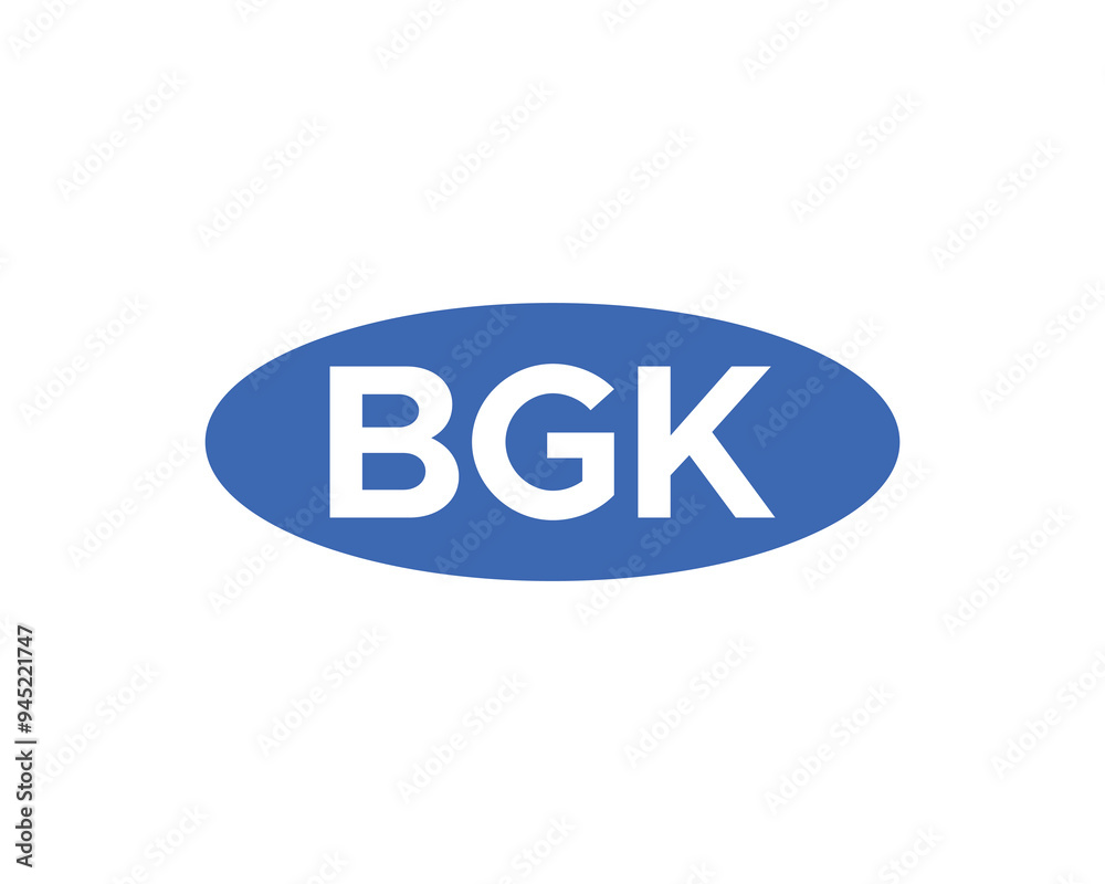 BGK logo design vector template. BGK BGK logo design vector template. BGK