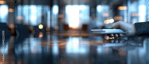 Wallpaper Mural Modern High-Definition Visualization of Intense Business Negotiation Scene Torontodigital.ca