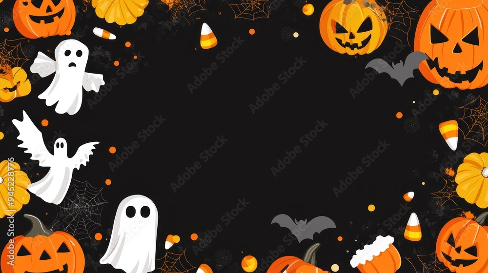 halloween background with pumpkins halloween background with pumpkins