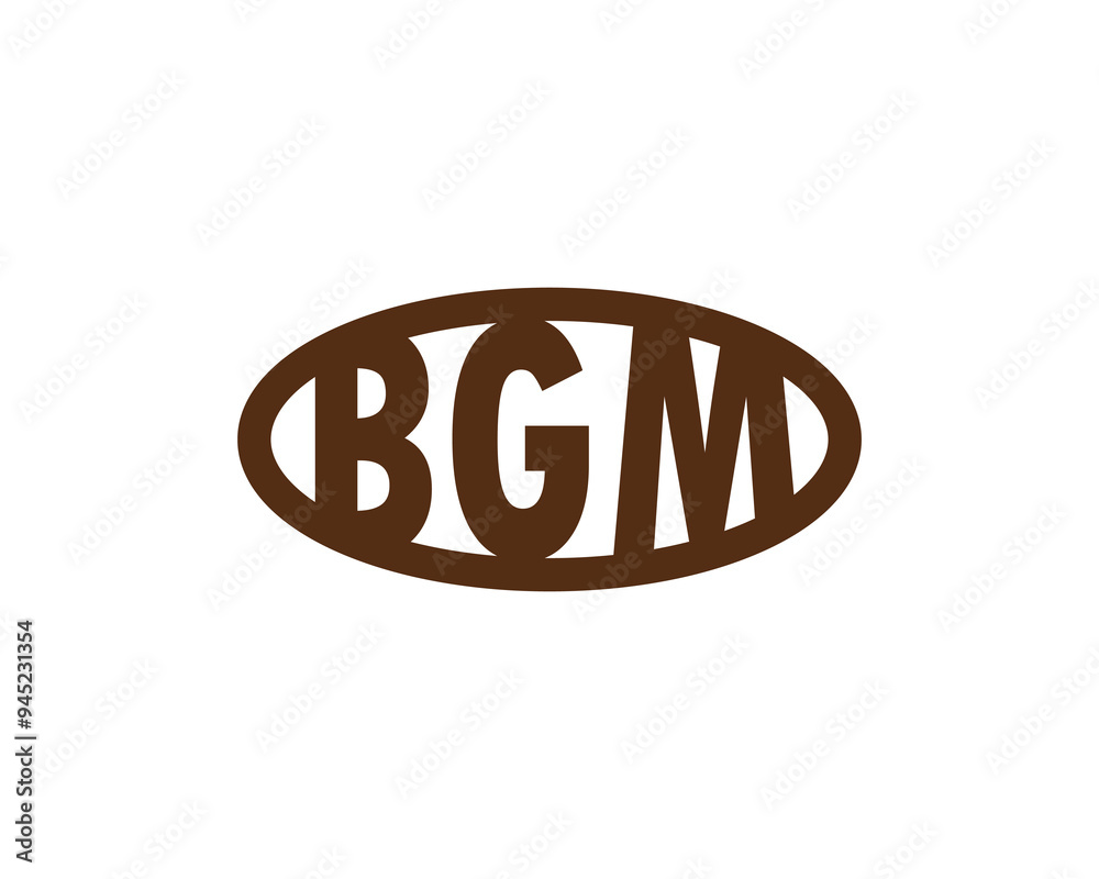 BGM logo design vector template. BGM BGM logo design vector template. BGM