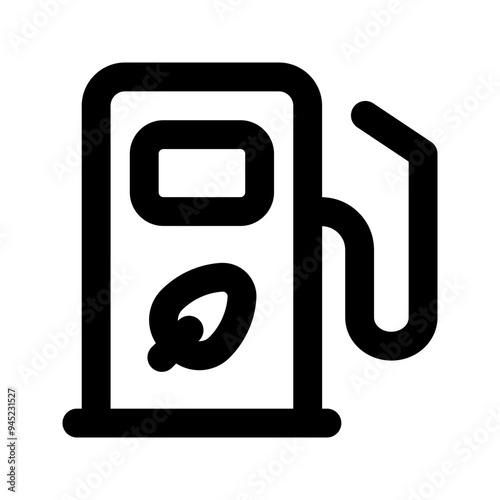 biofuel line icon
