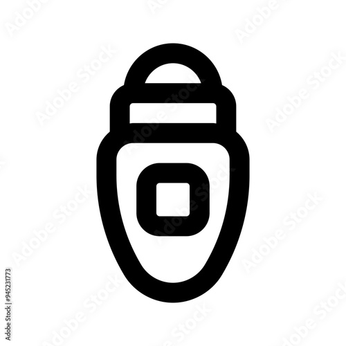 deodorant line icon
