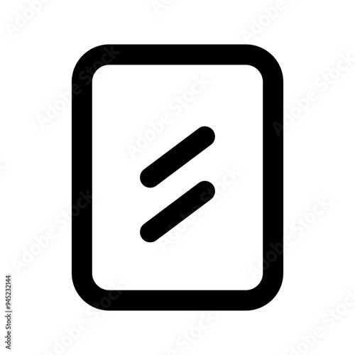 mirror line icon