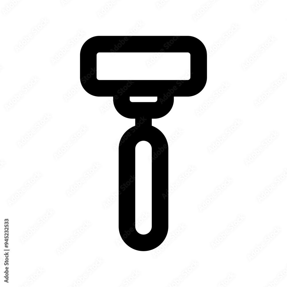 shaver line icon shaver line icon