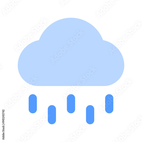 rain duotone icon