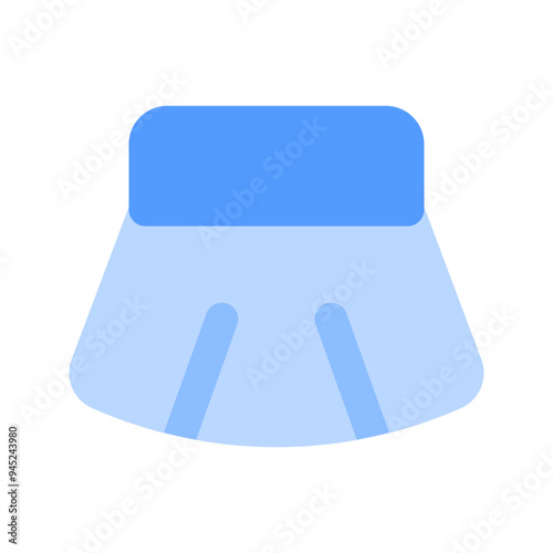 skirt duotone icon