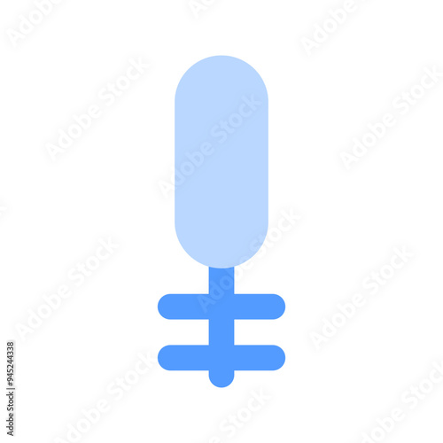 toilet brush duotone icon