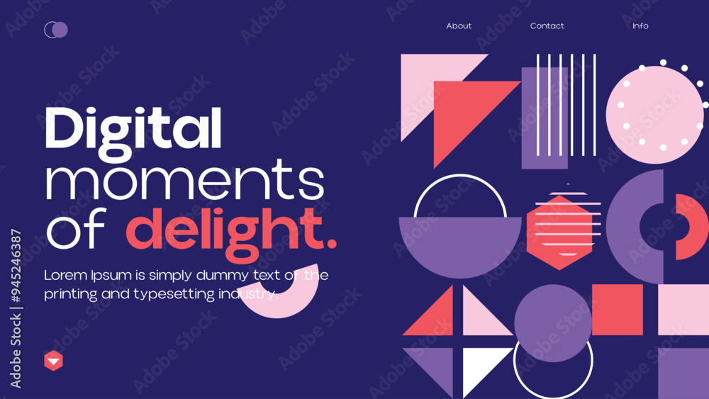 abstract geometric Website Banner design in full vector art work abstract geometric Website Banner design in full vector art work