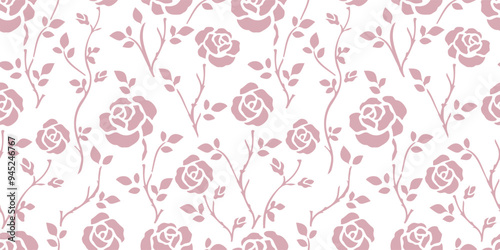 Lovely and Beautiful Spring Flowers Pattern for Fabric, Wallpaper, and More