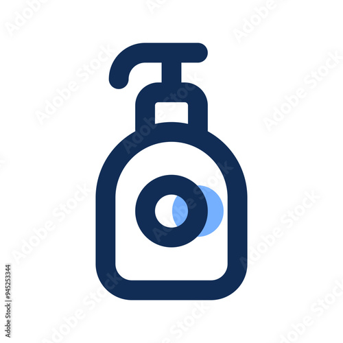 sunblock filled line icon
