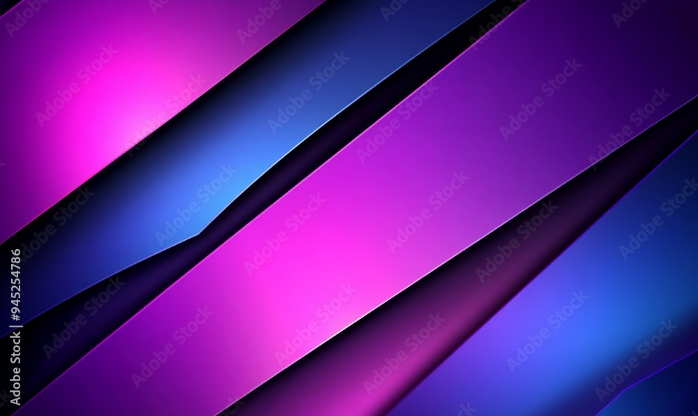 Geometric panel with abstract blue purple background Geometric panel with abstract blue purple background