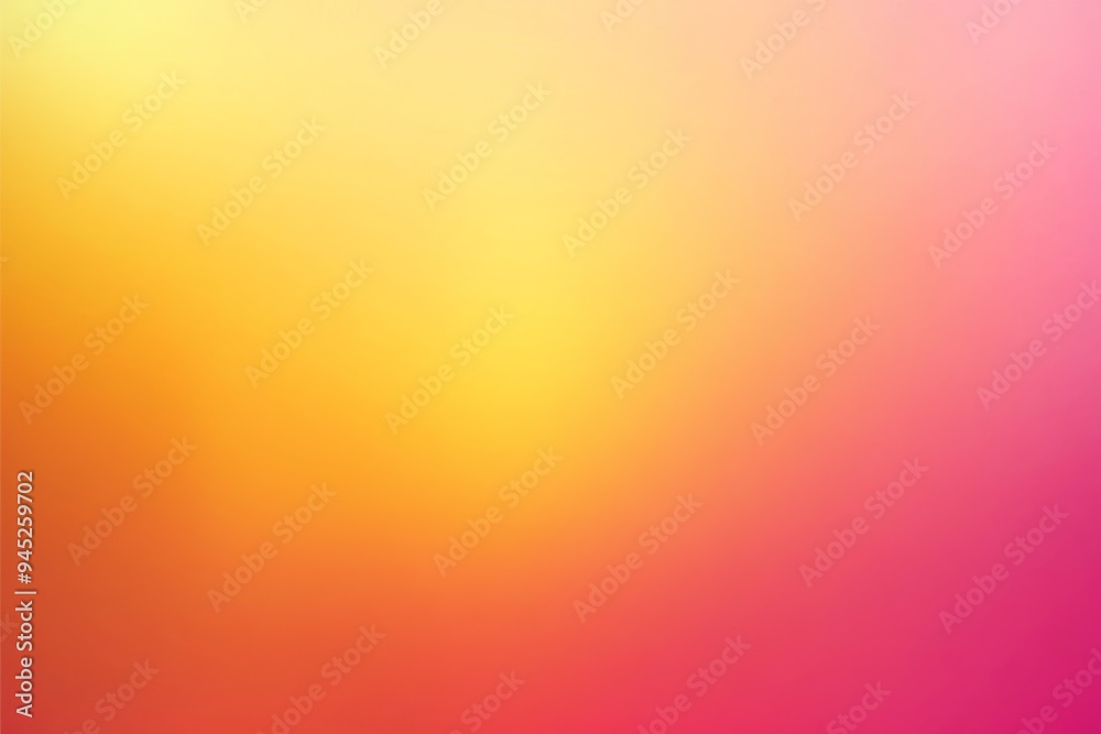 Fototapeta premium Colorful gradient and grainy background in red and yellow