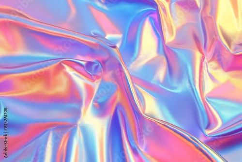 Background texture of rainbow pastel iridescent pearlescents