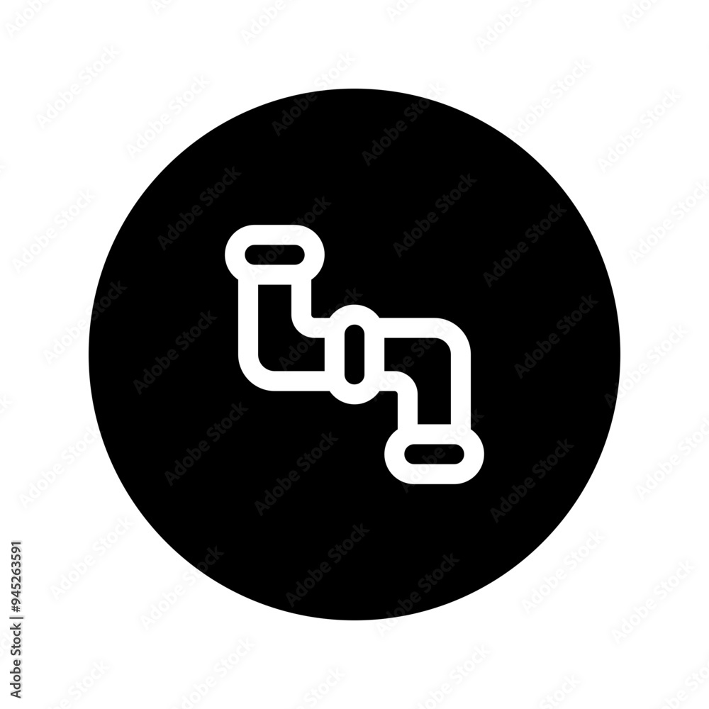 pipe line circular icon pipe line circular icon