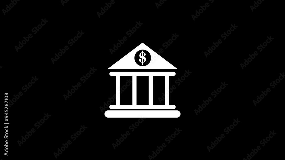 Bank building icon.Online banking chalk icon. Account balance. E-payment. Bank building. Bank building icon.Online banking chalk icon. Account balance. E-payment. Bank building.