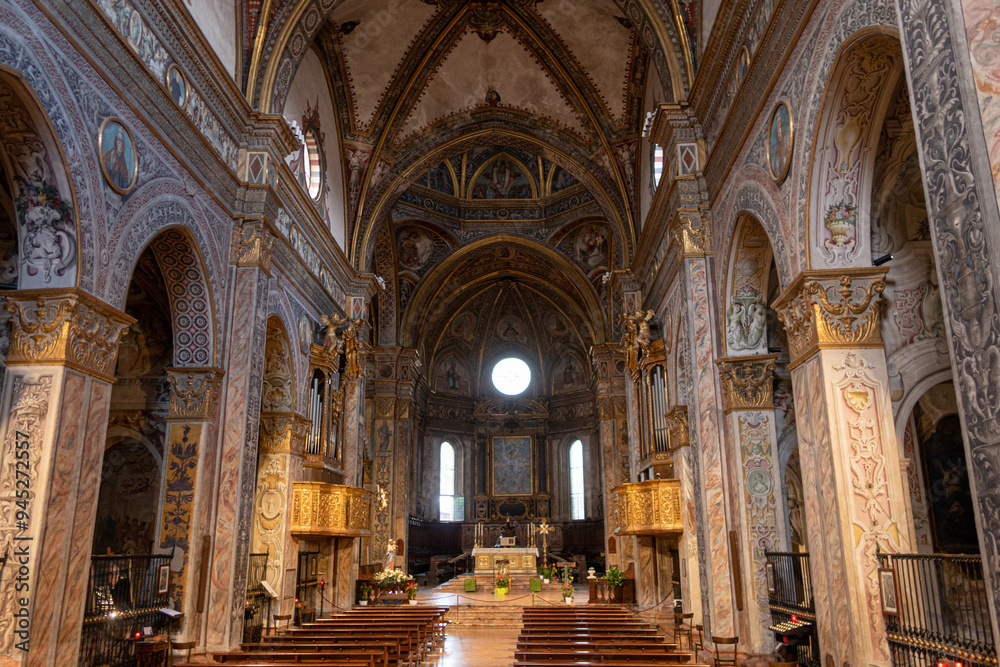 Pavia Basilica del Santissimo Salvatore church rural rock ancient