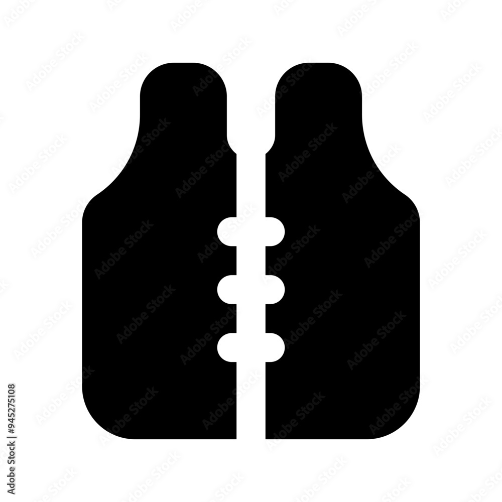 life jacket glyph icon life jacket glyph icon