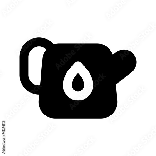 watering can glyph icon