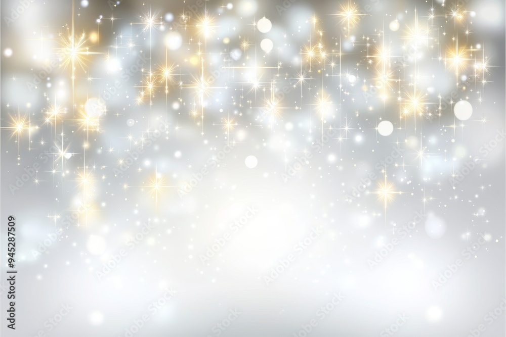 Background with star glittering light for merry christmas and happy new year collection concept, to show, promote, and advertise products and content Background with star glittering light for merry christmas and happy new year collection concept, to show, promote, and advertise products and content