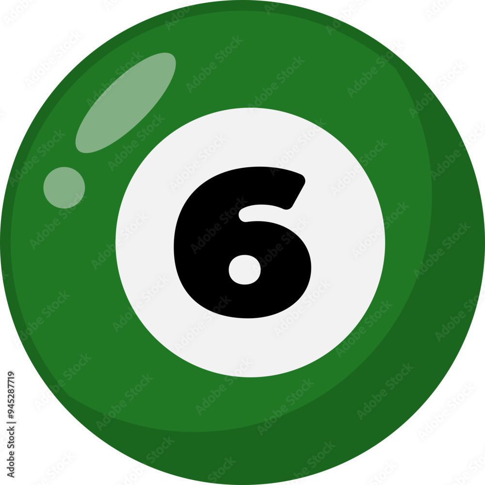 Billiard Ball Illustration Billiard Ball Illustration