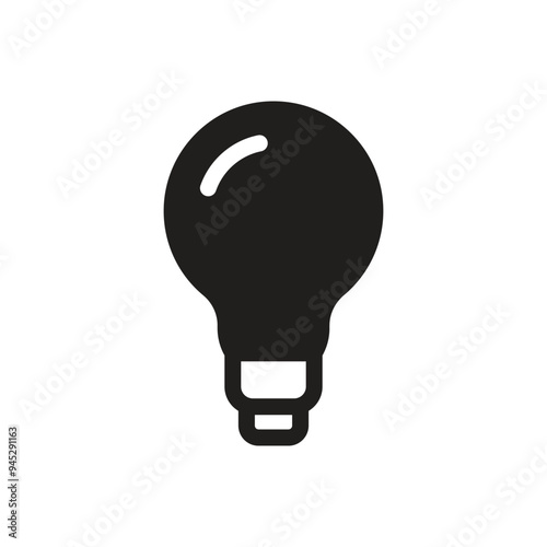 Light Bulb Icon - Fill