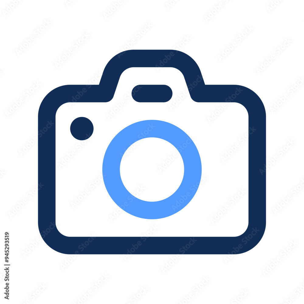 camera outline color icon camera outline color icon