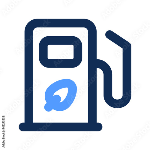 biofuel outline color icon