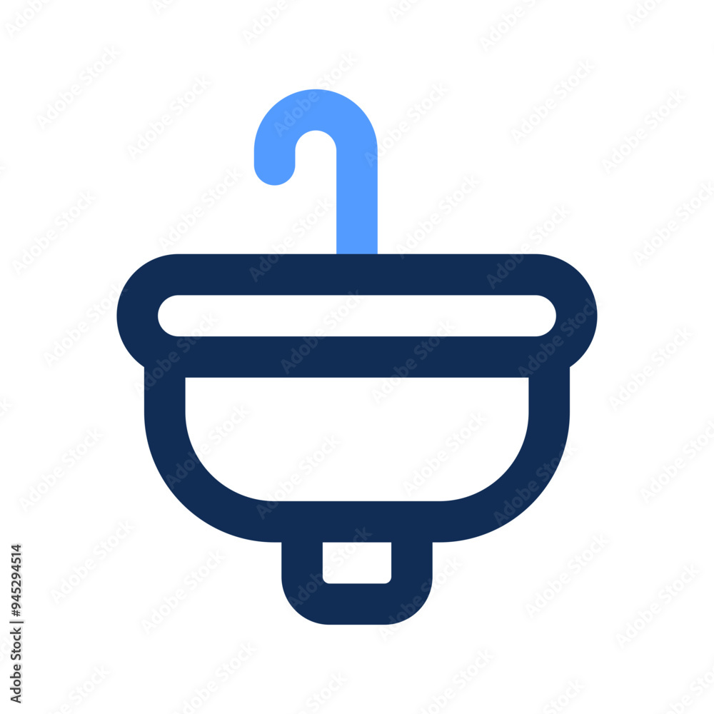sink outline color icon sink outline color icon