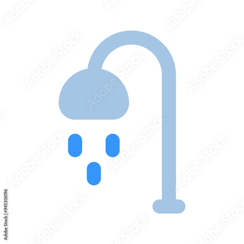 shower flat icon