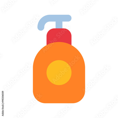 sunblock flat icon