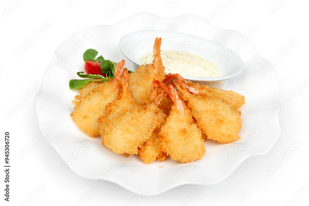 Crispy Fried Shrimp with Dipping Sauce Crispy Fried Shrimp with Dipping Sauce