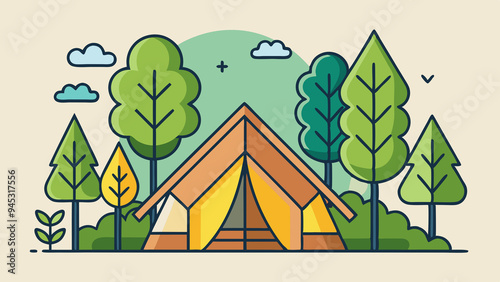 Camping icons