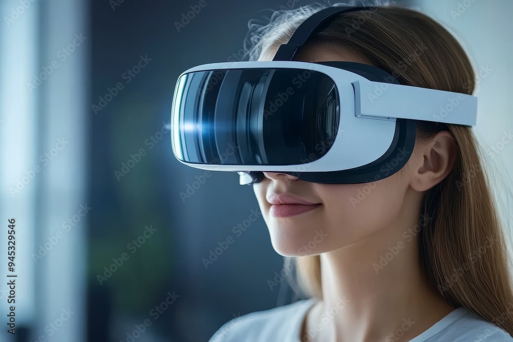 Mysterious Female Figure in a Neon Lit Virtual Reality World Surrounded by a Purple and Pink Cyberpunk Environment Mysterious Female Figure in a Neon Lit Virtual Reality World Surrounded by a Purple and Pink Cyberpunk Environment