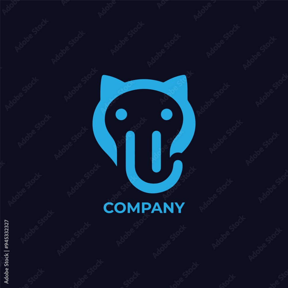 Negative space elephant logo design inspiration Negative space elephant logo design inspiration