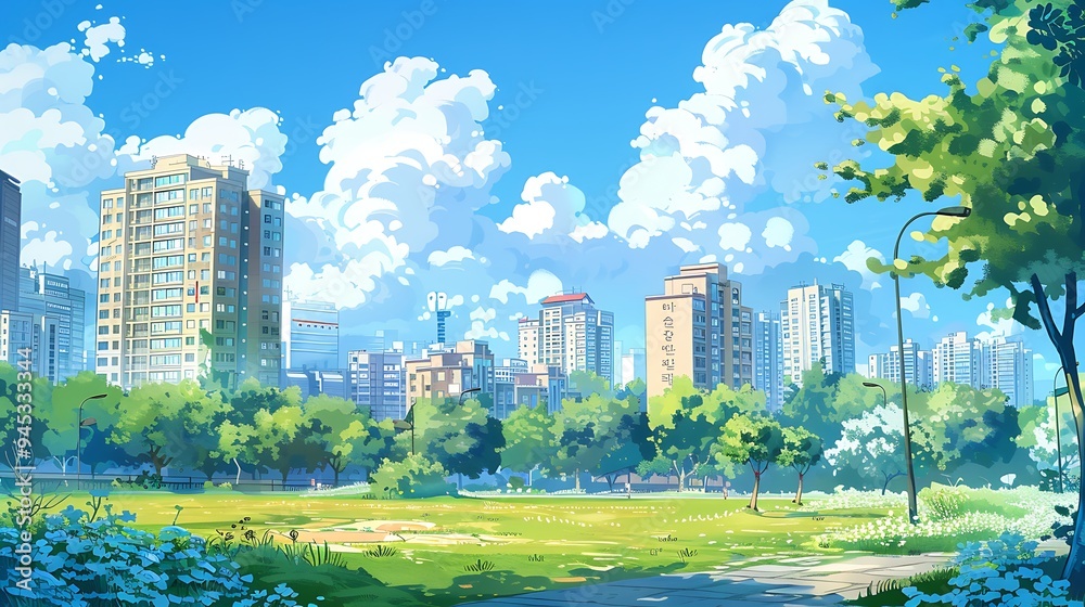 Sunny Day in the City Sunny Day in the City