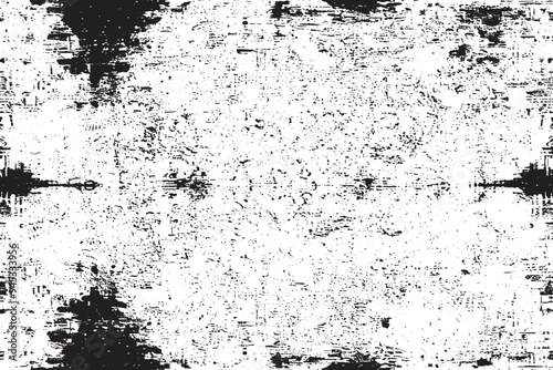 Wallpaper Mural Black and White Grunge Texture - Distressed Dust Overlay Background Torontodigital.ca