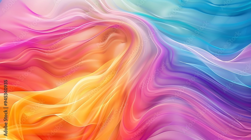 Abstract Swirling Colors Abstract Swirling Colors