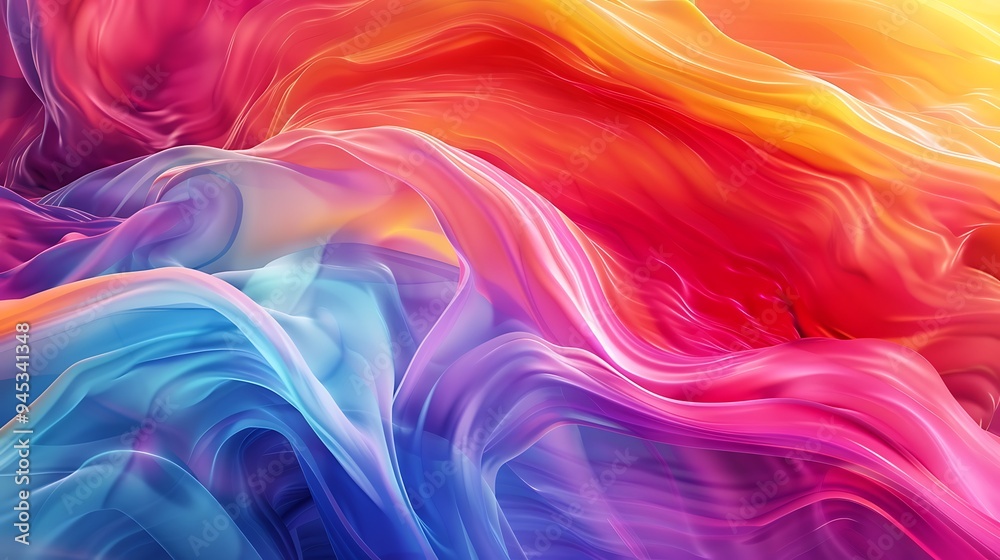 Abstract Swirling Colors Abstract Swirling Colors